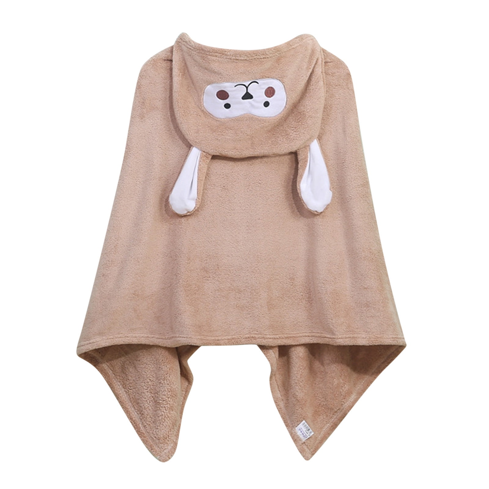 Tanuse Premium Hooded Towel for Kids, Ultra Soft and Extra Large Cotton Bath Towel with Hood for Boys and Girls, Absorbent and Machine Washable, Fun Design for Beach and Pool 1X Bath Towel