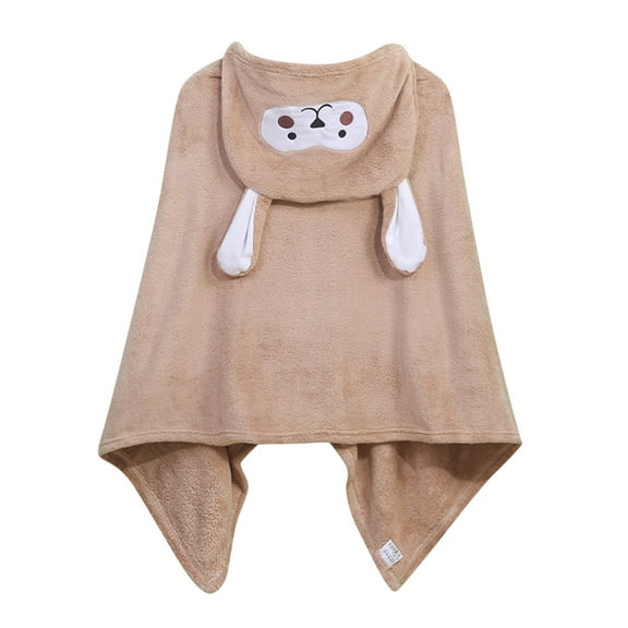 Tanuse Premium Hooded Towel for Kids, Ultra Soft and Extra Large Cotton Bath Towel with Hood for Boys and Girls, Absorbent and Machine Washable, Fun Design for Beach and Pool 1X Bath Towel