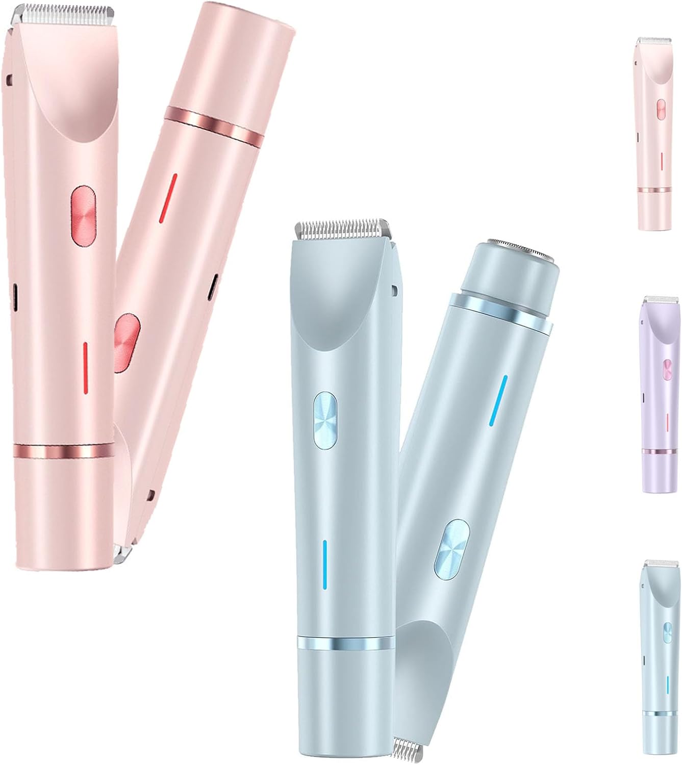 Tanvera Razor, Gleamtrim 2 in 1 Bikini & Body Trimmer, Missing Gem Dual ...