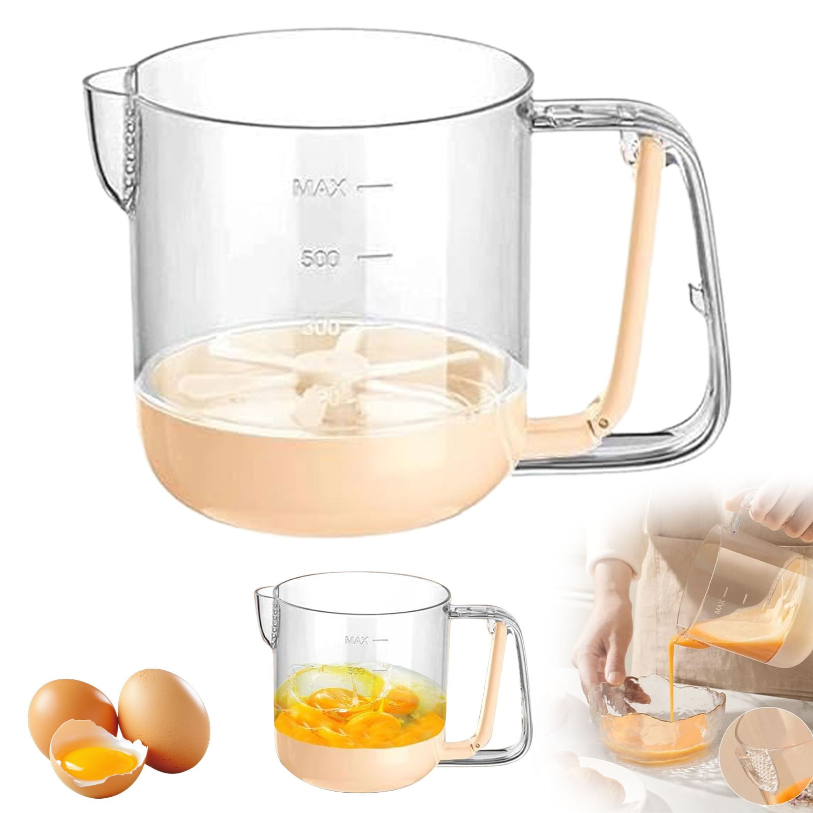 Liquid Mixing Scale Tanxxt Automatic Mixing Egg Cup Multifunctional Stir Semi Stirring Hand ...