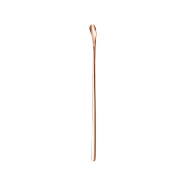Tanxxt Flatware Set Stir Sticks Scoop Stainless Stirring Spoons For Coffee Cocktail Mixing Spoon With Long Handle Multifunctional Stir Sticks For Coffee Wine Drinks Tea Oil,RG1,19CM
