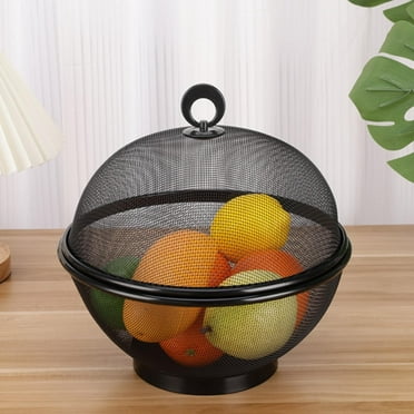 Tanxxt Promotion Fruit Basket with Fly Fruit Bowl with Lid Fruit Fly Fruit Basket with Lid Fruit Net Against