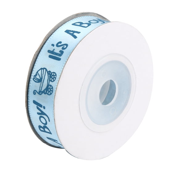 Tanxxt Promotion Silk Ribbon 10 Yards It's A Boy Girl Baby Shower Ribbon Grosgrain Ribbon Gift Belt Decor