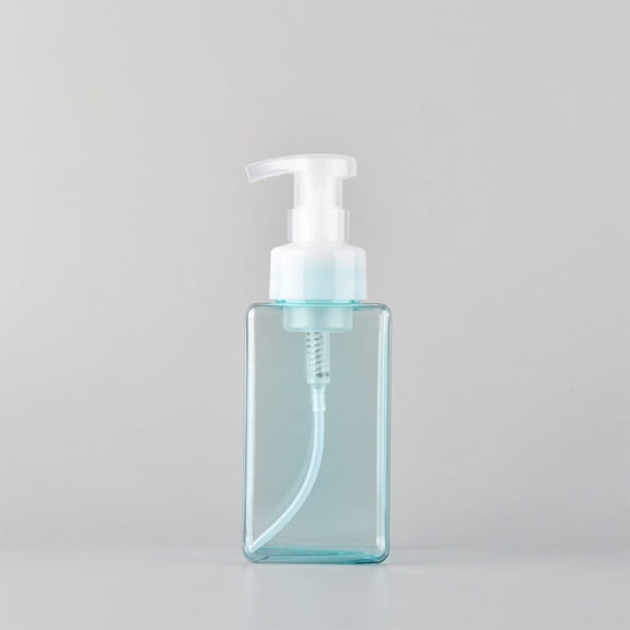 Tanxxt Soap Dispenser Foaming Soap Dispenser 15Oz Refillable Foam Liquid Hand Soap Empty Pump Bottle Container 450ml,Blue,7.28*2.64 Inch