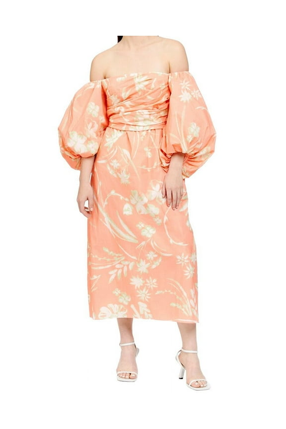 womens Alora Midi Dress, 2