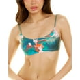 thumbnail image 1 of Tanya Taylor womens  Maxine Bikini Top, xs, Green, 1 of 3