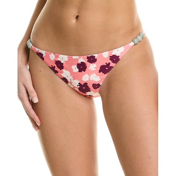Tanya Taylor womens Tia Bikini Bottom, XS, Pink