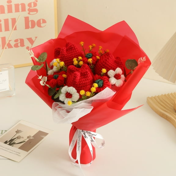 Crochet Flower Bouquet