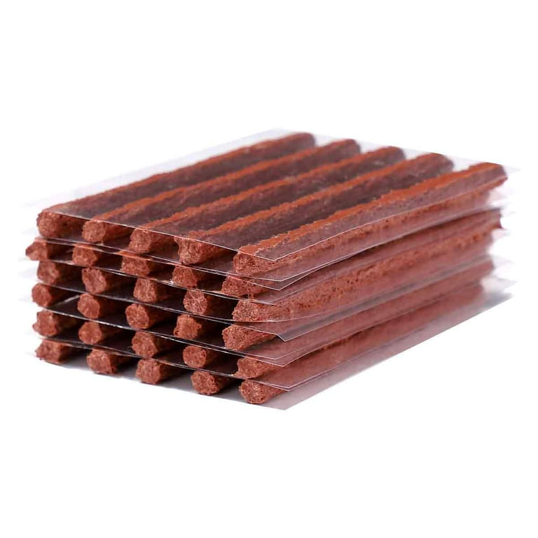 Tanyoung Self Vulcanizing Tire Repair Kit 6 PCS Rubber Strips Car Bacon Plugs Quick Fix for Cars ATVs UTVs Motorcycles Walmart