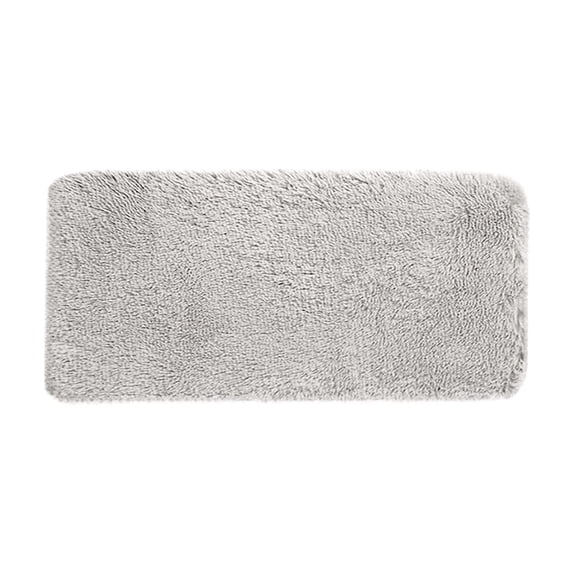 Tanyzvel Runner Non Slip Absorbent Shaggy Bath Rug 31.4in x 15.7in Soft Fluffy Long Toilet Front Bathroom Floor Mat