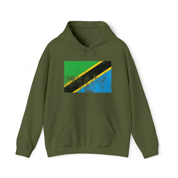 Tanzania Tanzanian Flag Pride Hoodie, Gifts, Hooded Sweatshirt
