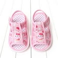 thumbnail image 1 of Tao Baby Boys Girls Sandals Summer Crib Shoes Soft Sole Infant Girls Princess Dress Flats First Walker Shoes Non-Slip Sandals Baby Sandals Toddler Shoes Beach SandalsPink23, 1 of 1