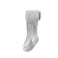 thumbnail image 1 of Tao Baby Girls Tights Cable Knit Leggings Stockings Cotton Pantyhose for Newborn Infants Toddlers Seamless LeggingsGray0-1 Years, 1 of 1