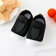 thumbnail image 1 of Tao Baby Shoes Baby Sock Shoes Baby Walking Shoes Infant Non-Slip Breathable Slippers With Soft Rubber Sole Baby Boys Girls Slip On Sneakers Baby's Walking ShoesBlack16, 1 of 3