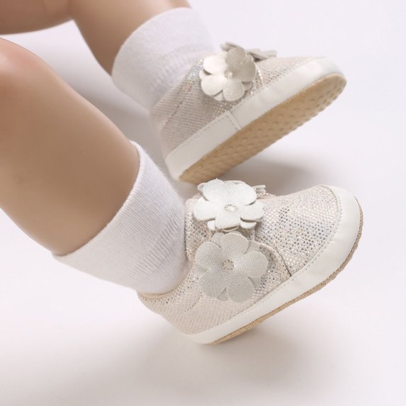 Tao Baby Walking Shoes Baby Boys Girls High Top Sneakers Soft Soles Anti Slip Infant Ankle Shoes Boys Athletic Shoes Newborn Walking Crib Shoes Baby Walking ShoesGold12