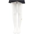 thumbnail image 1 of Tao Ballet Tights For Girls Dance Toddler Girls Leggings Footed Ultra-Soft Kids Super Elasticity School Uniform White2XL, 1 of 1