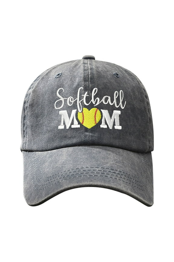 Tao Baseball Cap For Mens Womens Distressed Baseball Mom Dad Hat Adjustable Washed Embroidered Cap For Mama Hip Hop Hat Sun Hats GrayFree Size