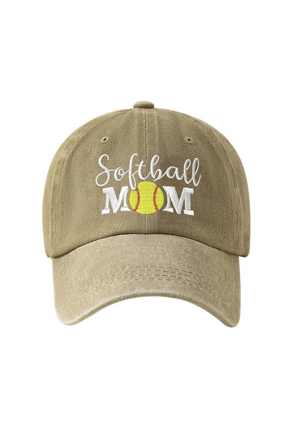 Tao Baseball Cap For Mens Womens Distressed Baseball Mom Dad Hat Adjustable Washed Embroidered Cap For Mama Hip Hop Hat Sun Hats KhakiFree Size