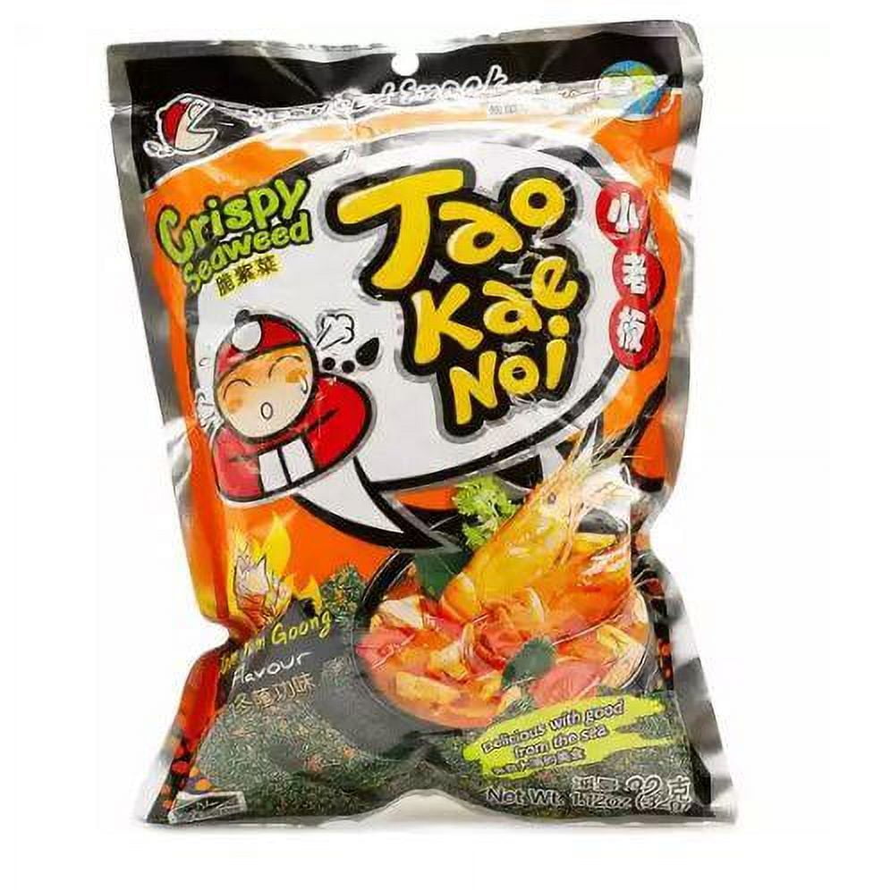 Tao Kae Noi Crispy Seaweed Tom Yum Flavor Walmart Com