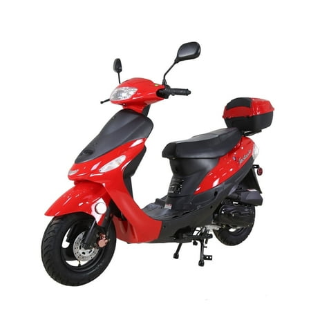 Tao Motor 50cc Gas Scooter Pony 50,Red