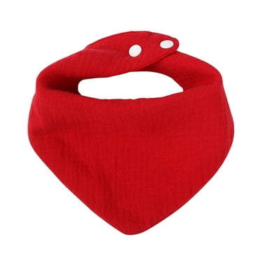 Tao Muslin Baby Bibs,Soft Triangular Baby Bandana Drool Bibs For Baby Boy Girl,Solid Colors Bib For Drooling Teething I