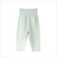 thumbnail image 1 of Tao Newborn Infant Baby Boys Girls Soft Cotton High Waist Footed Pants Casual Leggings with Feet Green2-3 Years, 1 of 1