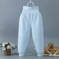 thumbnail image 1 of Tao Organic Cotton Baby Jogger Pants Solid Color Pants Soft And Stylish Toddler And Newborn Clothes For Boys Girls Light Blue3 Months, 1 of 1