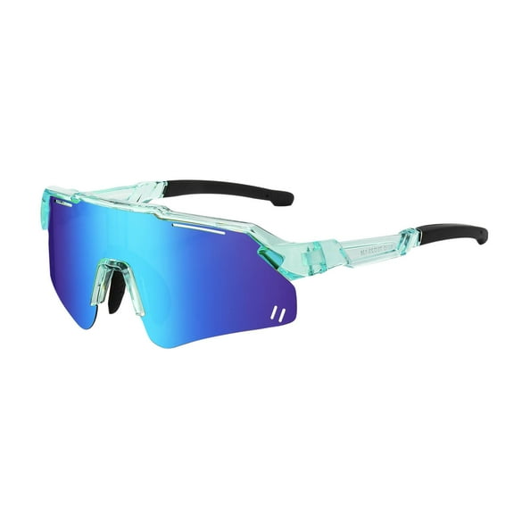 Tao Polarized Sports Sunglasses For Boys Girls,Driving Fishing Cycling Mountain Bike Sunglasses UV400 Protection Sky BlueFree Size