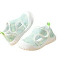 thumbnail image 1 of Tao Tao Baby Boy Girl Athletic Sports Sandals Breathable Summer Mesh Sneakers Non-Slip Toddler First Walking Shoes Casual Shoes Green 19, 1 of 2