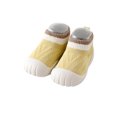 thumbnail image 1 of Tao Tao Baby First Walking Shoes Toddler Non Slip Sock Shoes Newborn Floor Slippers Infant Breathable Sneakers for Boys Girls Yellow S, 1 of 3