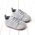 thumbnail image 1 of Tao Tao Baby Shoes Spring And Summer Children Infant Toddler Shoes Boys And Girls Floor Sports Shoes Non Slip Gray 6-8 Months, 1 of 4