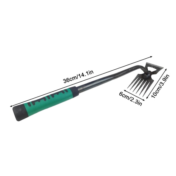 Tao Tao Gardening Hand Weeder Tools, Multi Function Teeth Weed Pulling Tool, Uprooting Weeding Artifact Tool, Hand Weeder Tool For Vegetable Garden Planting Yard Puller