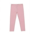 thumbnail image 1 of Tao Tao Girls Leggings Ankle Length - Comfortable Leggings For Girls Solid Color Leggings Great For Softness And Breathability Pink 9 Years, 1 of 3