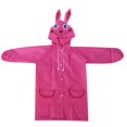 thumbnail image 1 of Tao Tao Kids Rain Coat For Kids Raincoat Girls Boys Reusable Rain Poncho Jacket Packable Rainwear Hooded Raincoat, Animal Shaped Raincoat For Family Travel Outdoor Pink Free Size, 1 of 3