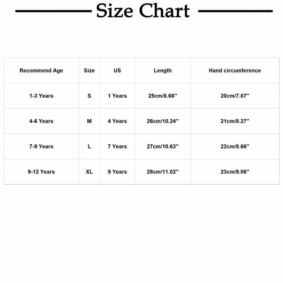 Tao Tao Kids Ski Snow Gloves Winter Cold Weather Windproof Warm Snowboard Sport Mittens For Boys Girls Black 1 Years