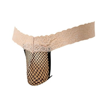 FreeNFond Christmas Gag Gift Reindeer Mankini Men Thong