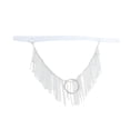 thumbnail image 1 of Tao Tao New Men's Fun Underwear Chain Ring Underwear Thong Plain Underwear Thong Mens Trendy Y2K White, 1 of 6