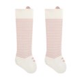 thumbnail image 1 of Tao Tao Newborn Baby Knee High Socks Girl Boy Infant Toddler Cotton Uniform Seamless Tube Long Stockings Socks Cotton Children's Socks Pink M, 1 of 2