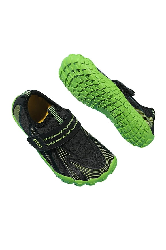 Water Shoes for Kids Boys Girls Wide Toe Box Barefoot Shoes Kids Breathable Aqua Socks Quick Dry Lightweight Swim Beach Pool Sports Outdoor Shoes Little Big Kid Black 9 Years