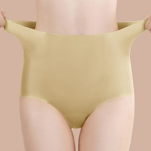 Tao Tao Women's Seamless No Show Hipster Panties Invisible Light Underwear Gold M