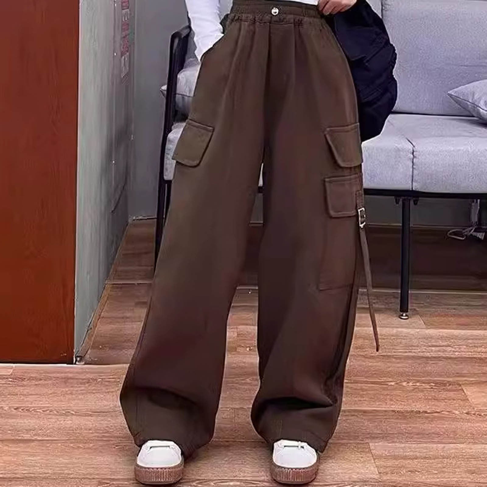 Girls Casual Waist High Spice Pants main image 0