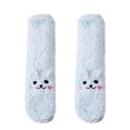 thumbnail image 1 of Tao Women Men Fuzzy Socks Cozy Fluffy Fleece Socks Warm Winter Soft Plush Bed Socks Microfiber Slipper Fleece Sleep Socks GrayFree Size, 1 of 1