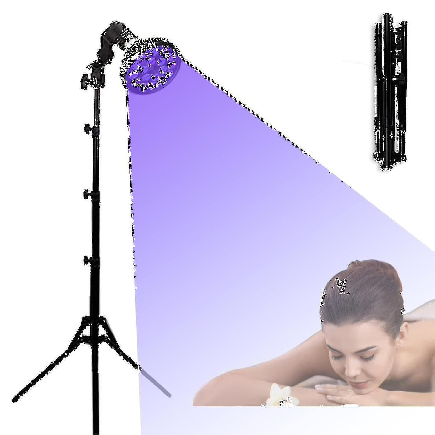 Tao Yuan Home Tanning Lamp, 54W Fluorescent Body and Face Bronzer compatible Self Tanning