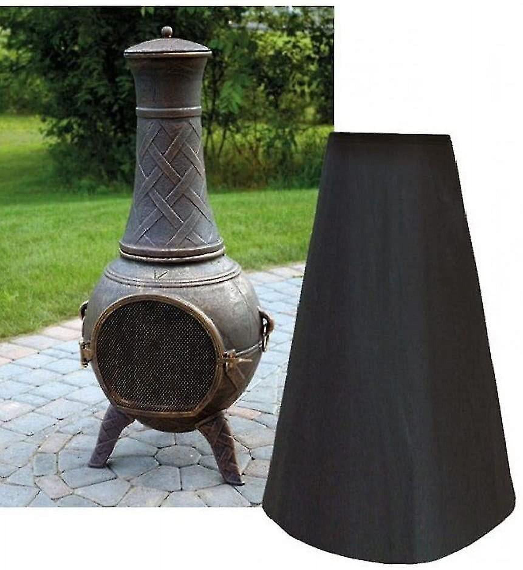 Tao Yuan 48'' Waterproof Protection Dust Outdoor Fireplace