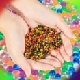 thumbnail image 1 of TaoLeHui 40000 Pieces Rainbow Water Gel Jelly Beads, Water Beads, Vase Filler for centerpieces, Non Toxic Water Beads for Soilless Planting, Floral Arrangement, Vase Filler (Mix Color), 1 of 14