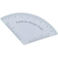 thumbnail image 1 of TaoLeHui Fast Drawing Eyebrow Design Ruler Microblading Stencil Tool | Reusable Shaping Guide for Home & Salon Use, 1 of 8