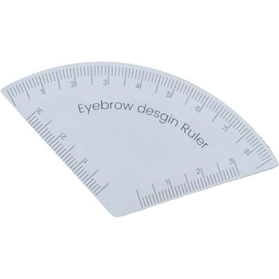 TaoLeHui Fast Drawing Eyebrow Design Ruler Microblading Stencil Tool | Reusable Shaping Guide for Home & Salon Use