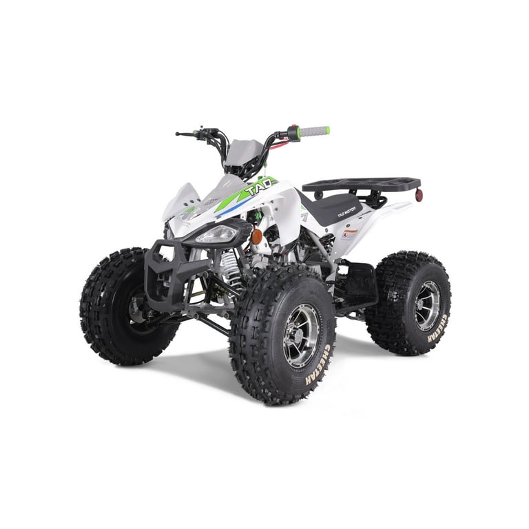 motto_kuma tarptotarp　白 TAO MOTOR 125 CHEETAH PLATINUM ATV, Green, 120cc Engine, Automatic