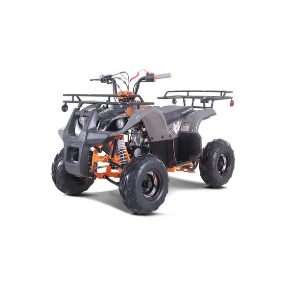 TaoMotor D125 Youth ATV 107cc ATV with remote wireless shut off, Orange