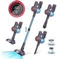 thumbnail image 1 of TaoTronics Corded Stick Vacuum Cleaner, New, 600W Power, HEPA Filter, 14KPa Suction, Black, 1 of 5
